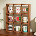 9-Grid Desktop Cup Organizer